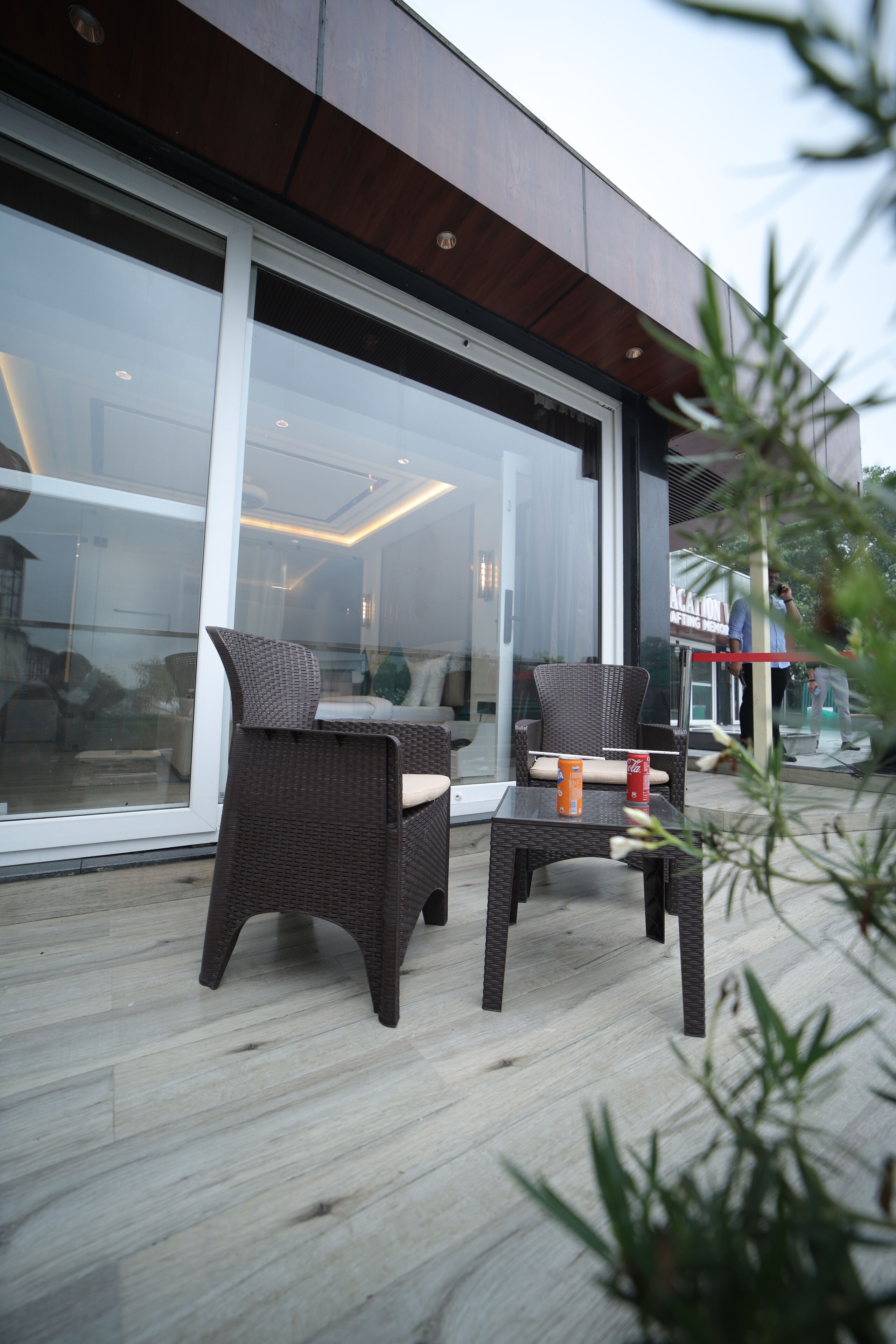 Suite, 1 Bedroom, Balcony, City View | Living area | 32-inch Smart TV with digital channels