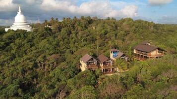 Majoituspaikan julkisivu