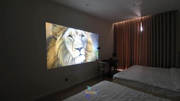 1 habitación, tabla de planchar con plancha y wifi