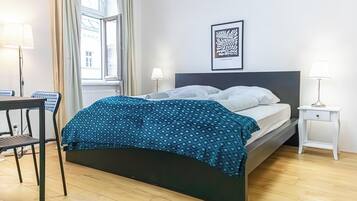 Apartemen Basic | Setrika/meja setrika dan Wi-Fi gratis