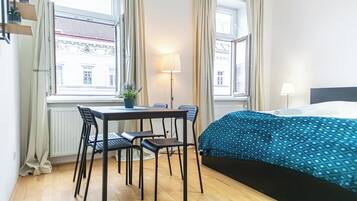 Basic-Apartment | Ausblick vom Zimmer