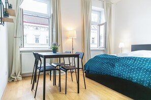Basic-Apartment | Ausblick vom Zimmer