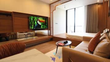 1 habitación, tabla de planchar con plancha y wifi