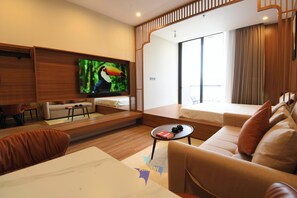 1 habitación, tabla de planchar con plancha y wifi