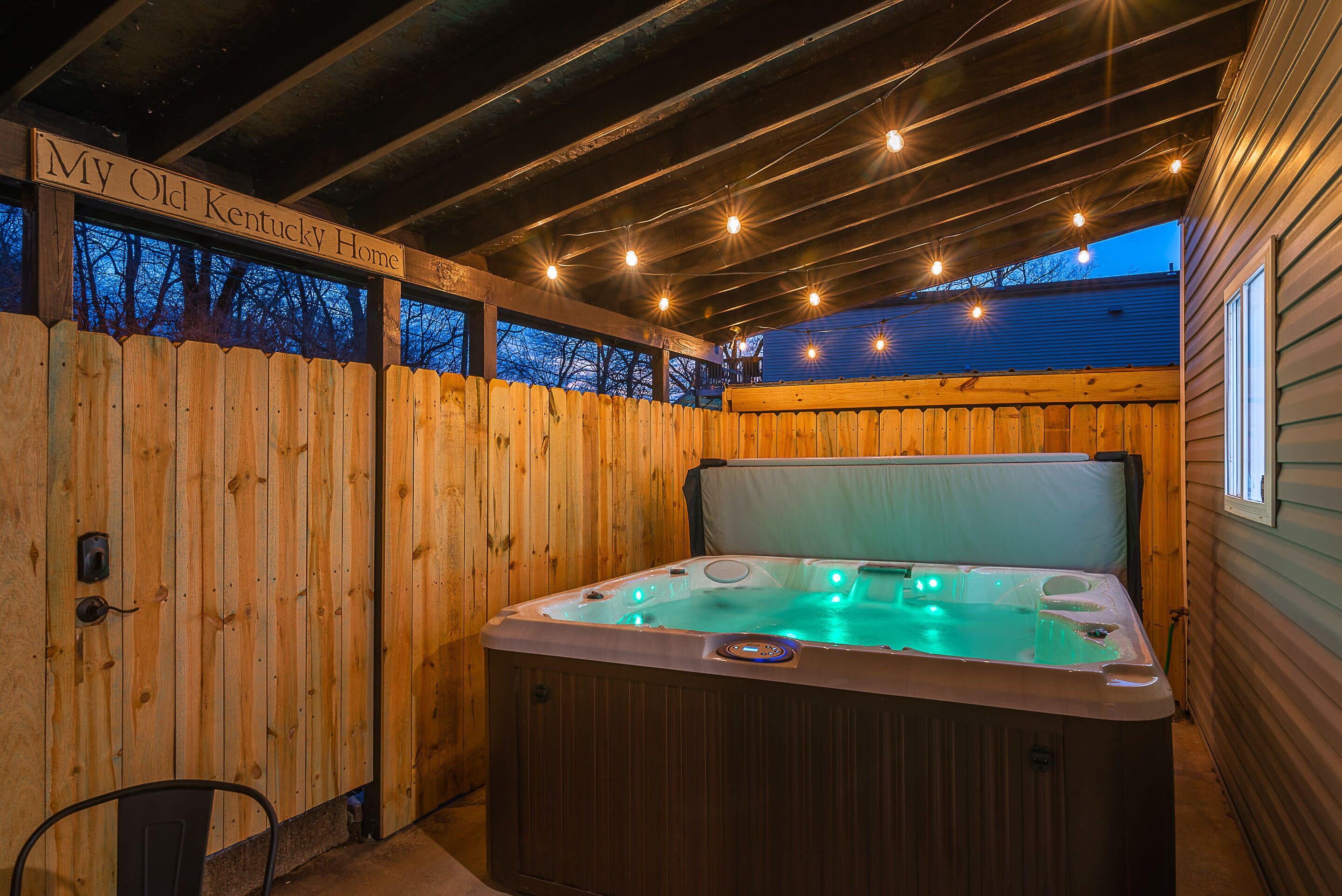 Bain à remous intérieur