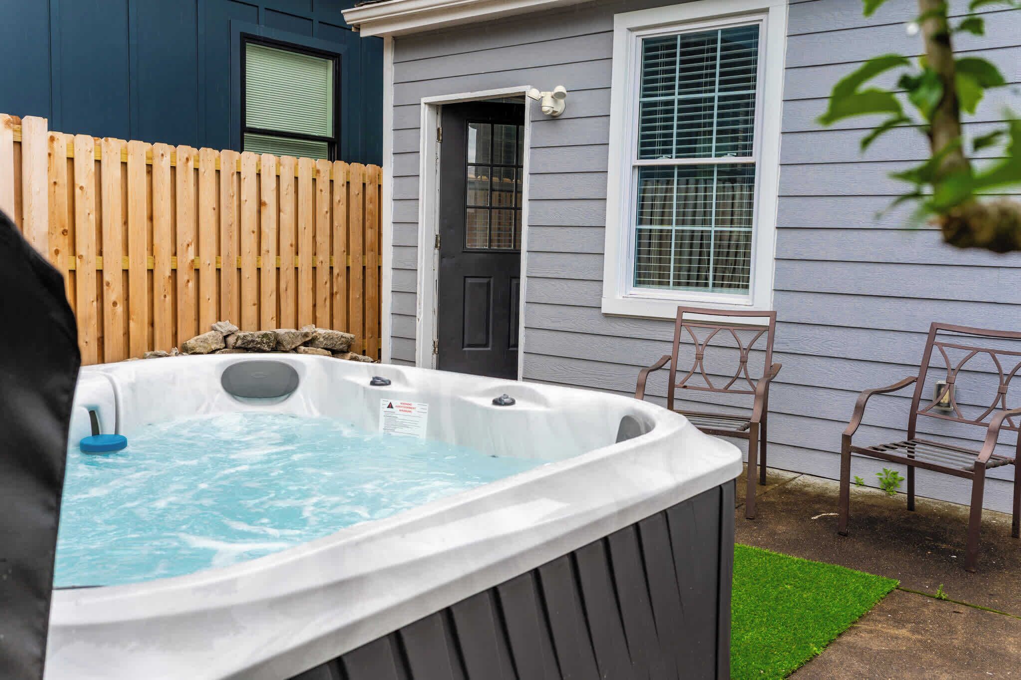 Bain à remous extérieur