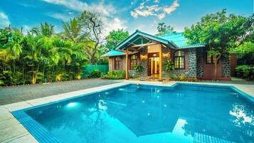 Overnatningsstedets indgangsparti