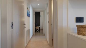 Family Apartment, Sea View | In-room safe, soundproofing, free WiFi, bed sheets