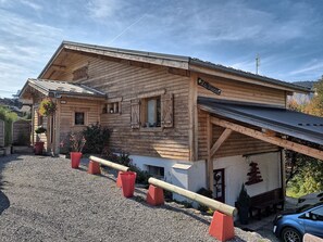 Exterior - Charming 2-room in Carroz d'Arâches with WIFI, parking - 4 guests (Les Carroz d'Arâches)
