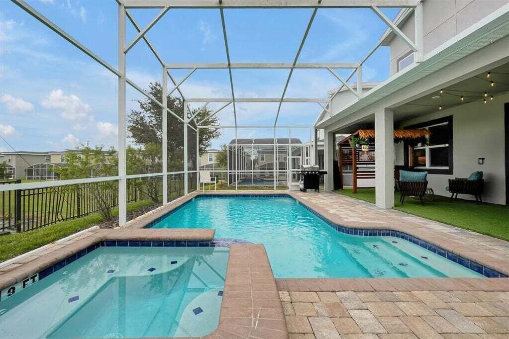 Indoor pool, a heated pool