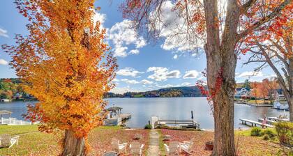 All-season Getaway on Lake Winola: Dock & Sunroom!