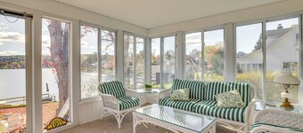 All-season Getaway on Lake Winola: Dock & Sunroom!