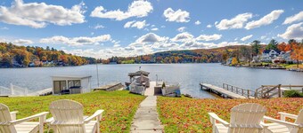 Scenic Waterfront Home w/ Dock on Lake Winola!