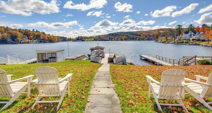 Scenic Waterfront Home w/ Dock on Lake Winola!