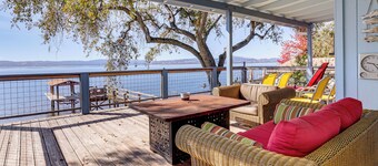 Panoramic Views! Home w/ Boat Slip on Clear Lake