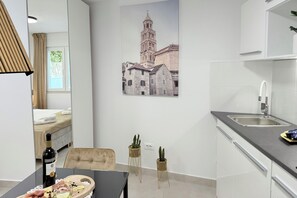 Private kitchen - Spalato Imperium IV - apartment with lovely terrace (Split)