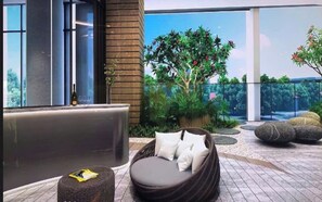 Sitzecke in der Lobby