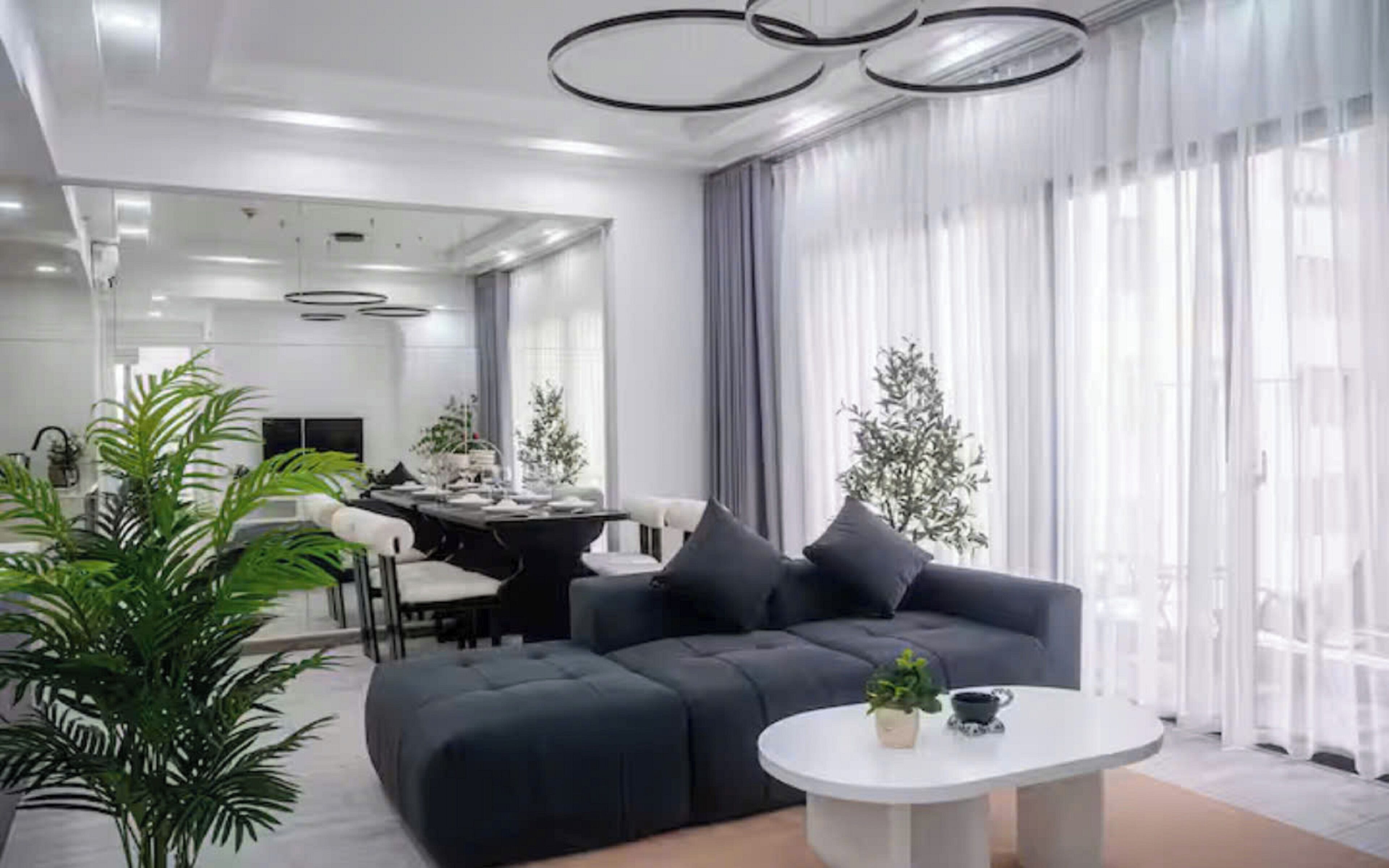 ห้องเพรสซิเดนเชียลสวีท, 2 ห้องนอน, ใช้คลับเลานจ์ได้, วิวแม่น้ำ | ผ้าปูที่นอนฝ้ายอียิปต์, เครื่องนอนระดับพรีเมียม, ผ้านวมขนเป็ด