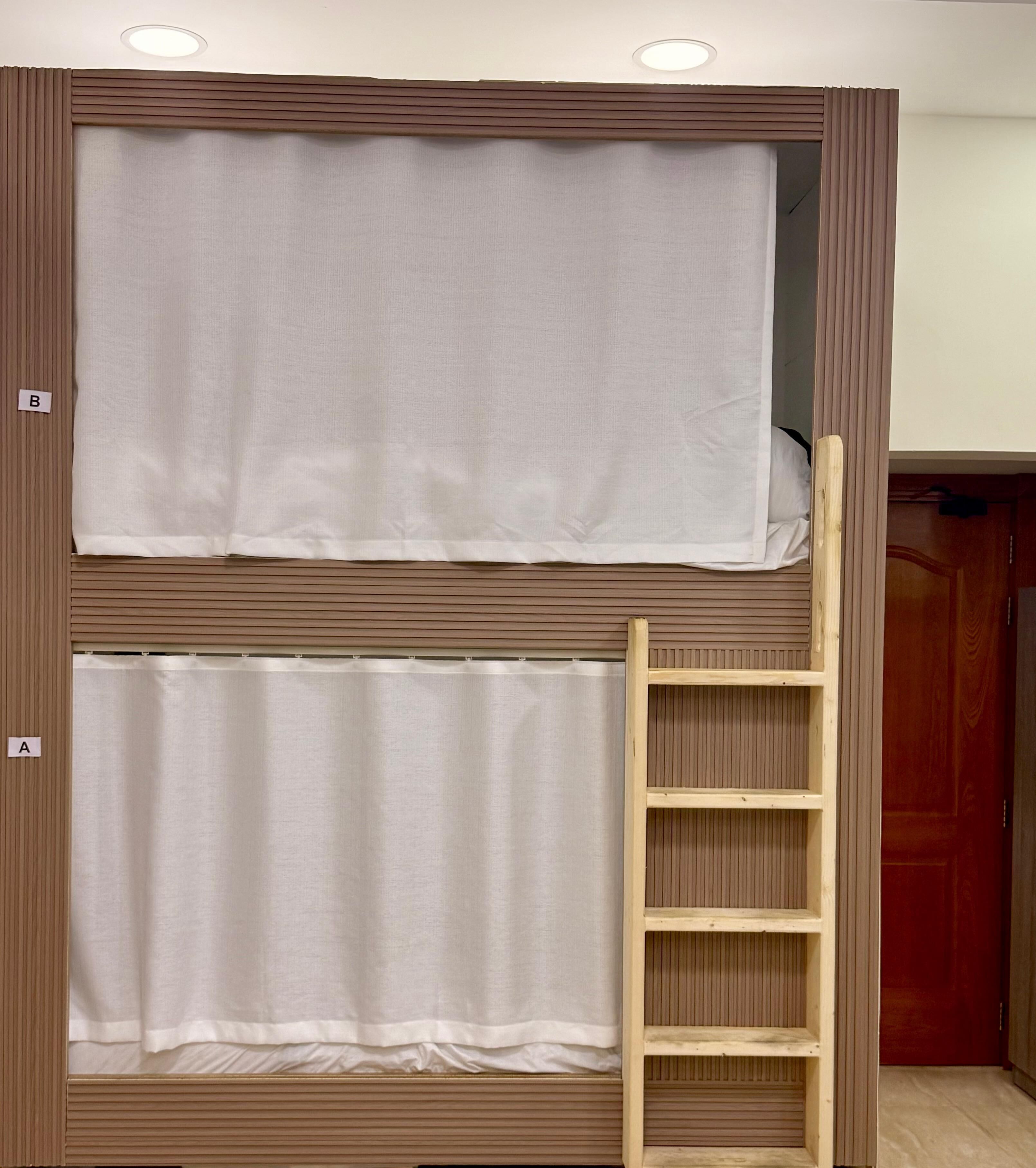 Bed in Male Dormitory | Free WiFi