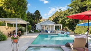Unclassified image, 4 of 25, button - Luxury LA Garden Estate Private Pool Hottub Tennis (La Habra)