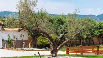 Vue depuis lâhĂ©bergement