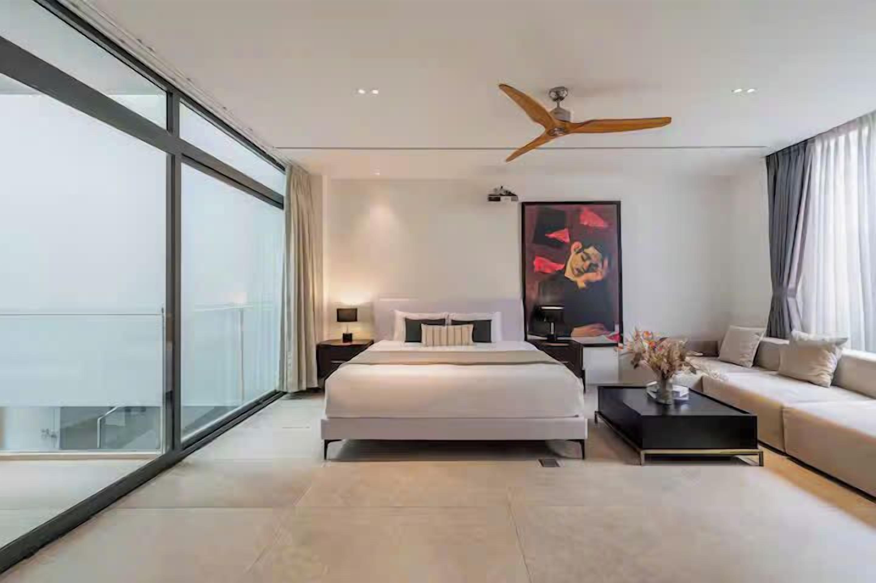 프레지덴셜 빌라, 침실 6개, 클럽 라운지 이용, 정원 전망 | 이집트산 면 시트, 고급 침구, 오리/거위털 이불, 셀렉트 컴포트 침대