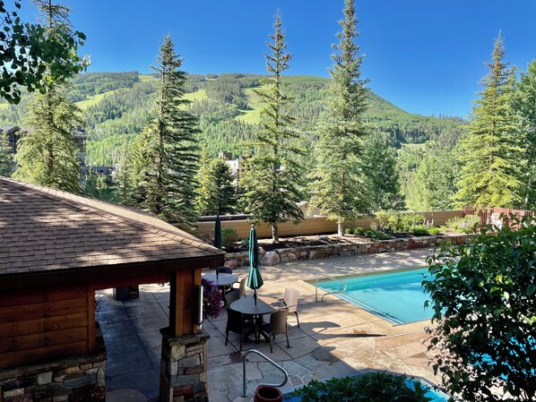 A heated pool - Vail Condo Near Gondola with Mtn Views, SV12E (Vail)