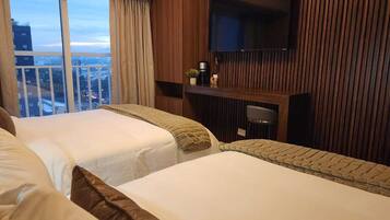 Uitzicht vanuit de kamer