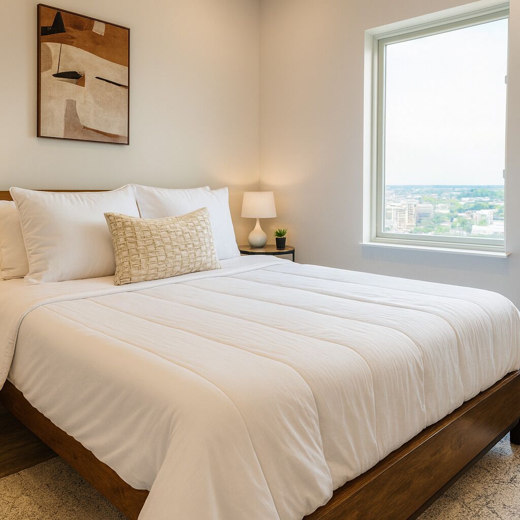 2 Schlafzimmer, Schreibtisch, Bügeleisen/Bügelbrett, kostenloses WLAN