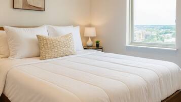 2 bedrooms, desk, iron/ironing board, free WiFi