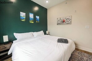 1 bedroom, iron/ironing board, free WiFi, bed sheets