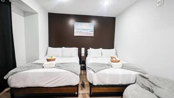 2 habitaciones, tabla de planchar con plancha y wifi gratis