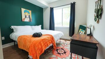 1 bedroom, iron/ironing board, free WiFi, bed sheets