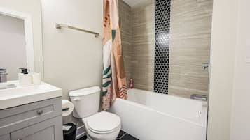Hair dryer, towels