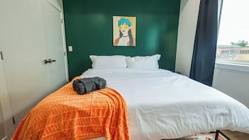 1 bedroom, iron/ironing board, free WiFi, bed sheets