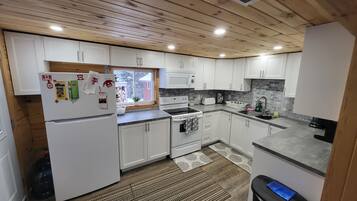 Microwave, oven, stovetop