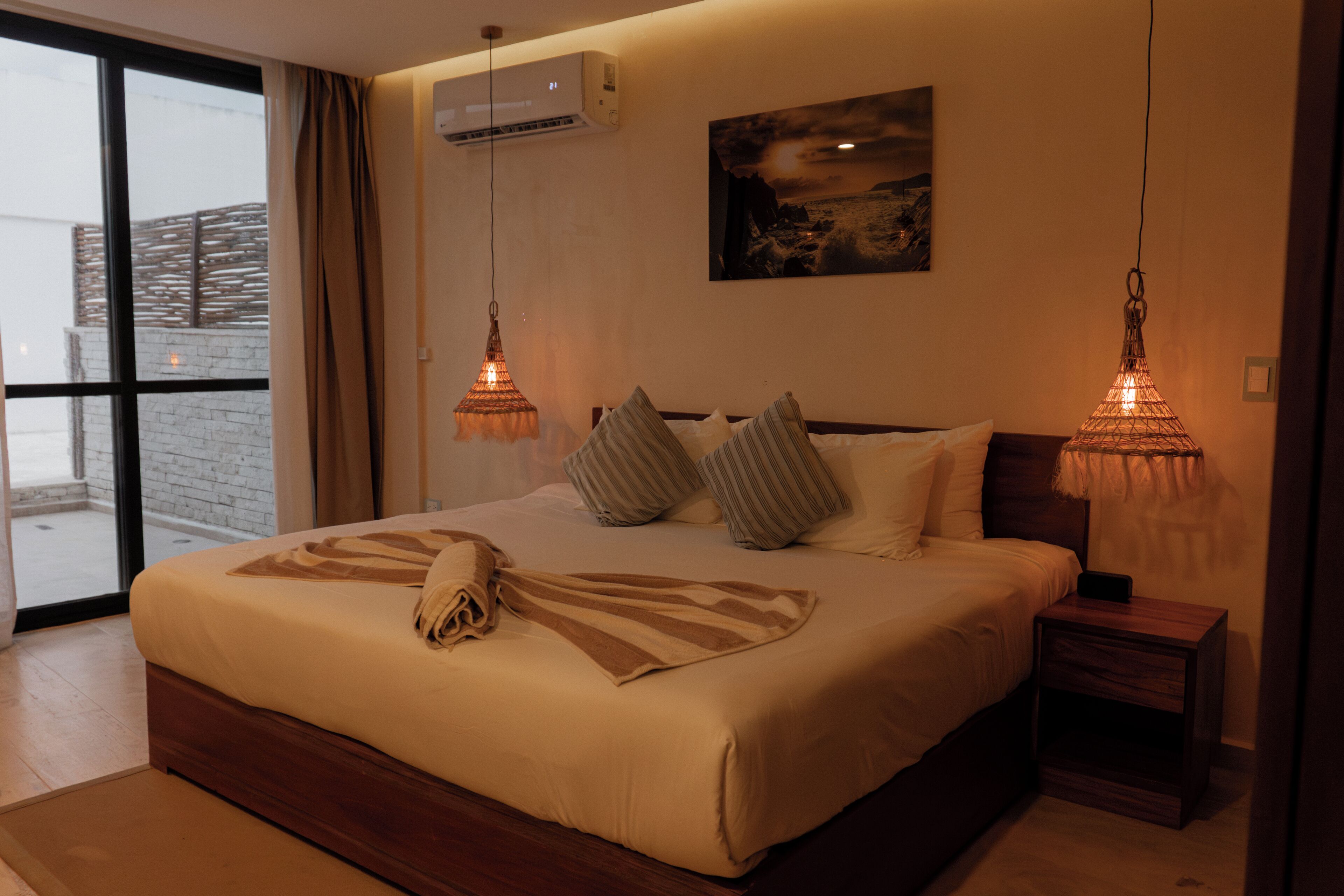 Fassade der Unterkunft