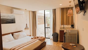 Suite estudio Confort, balcón, vista al jardín | Wifi gratis