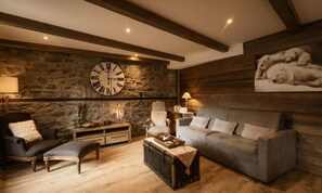 Living area - 4-room Apartment for 8 People, 4-star Rating, South-facing (Valloire)