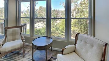 Smart TV, fireplace, video games, foosball