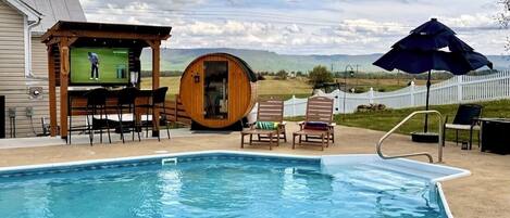 Alberca al aire libre