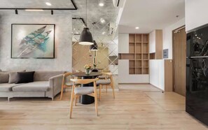 Presidential Suite, 2 Bedrooms, Club lounge access, Harbour View | Egyptian cotton sheets, premium bedding, down duvets - Bluesky Feliz En Vista Luxury Vacation (Cat Lai)