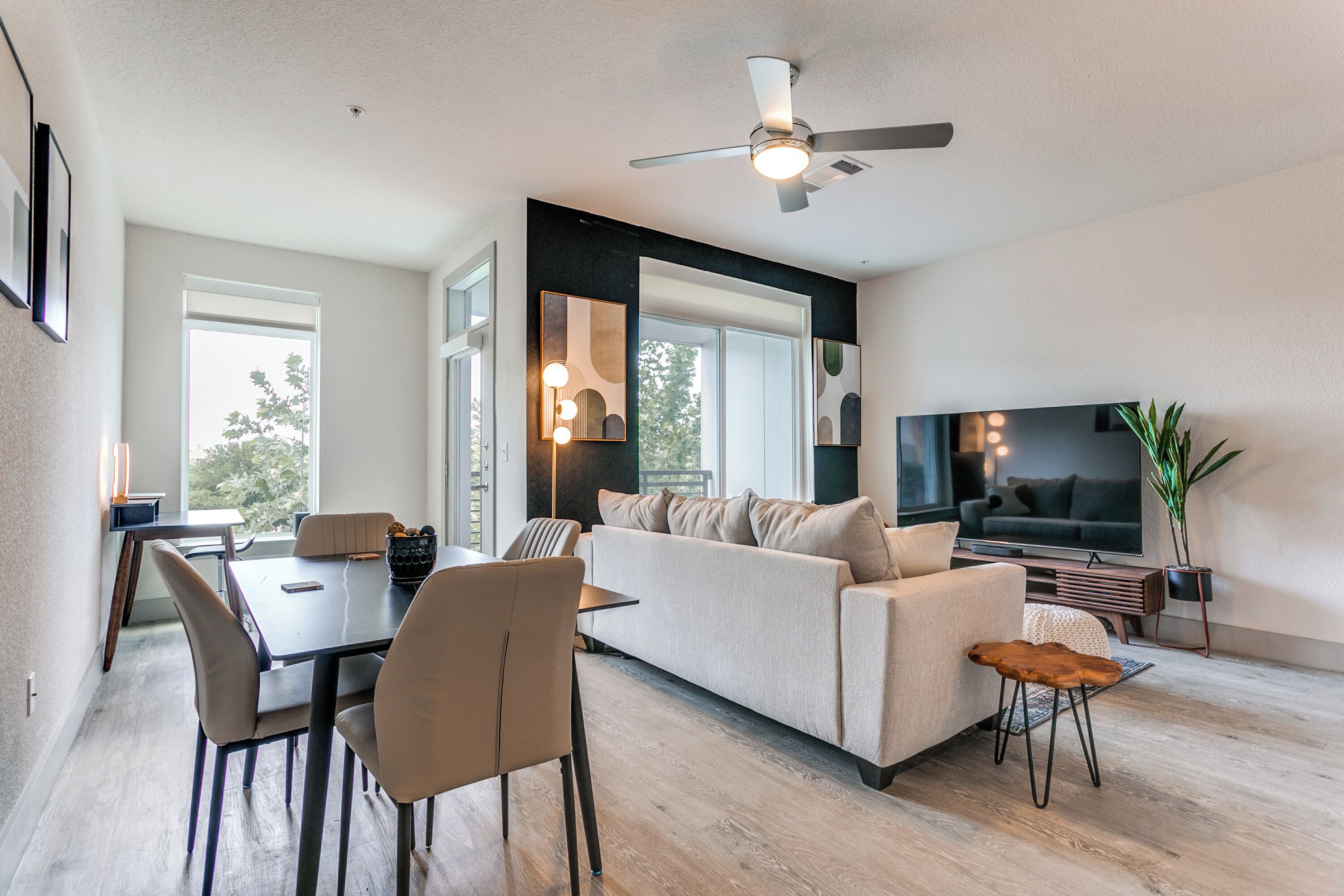 公寓客房, 1 間臥室, 無障礙, 吸煙房 | 客廳 | 書籍