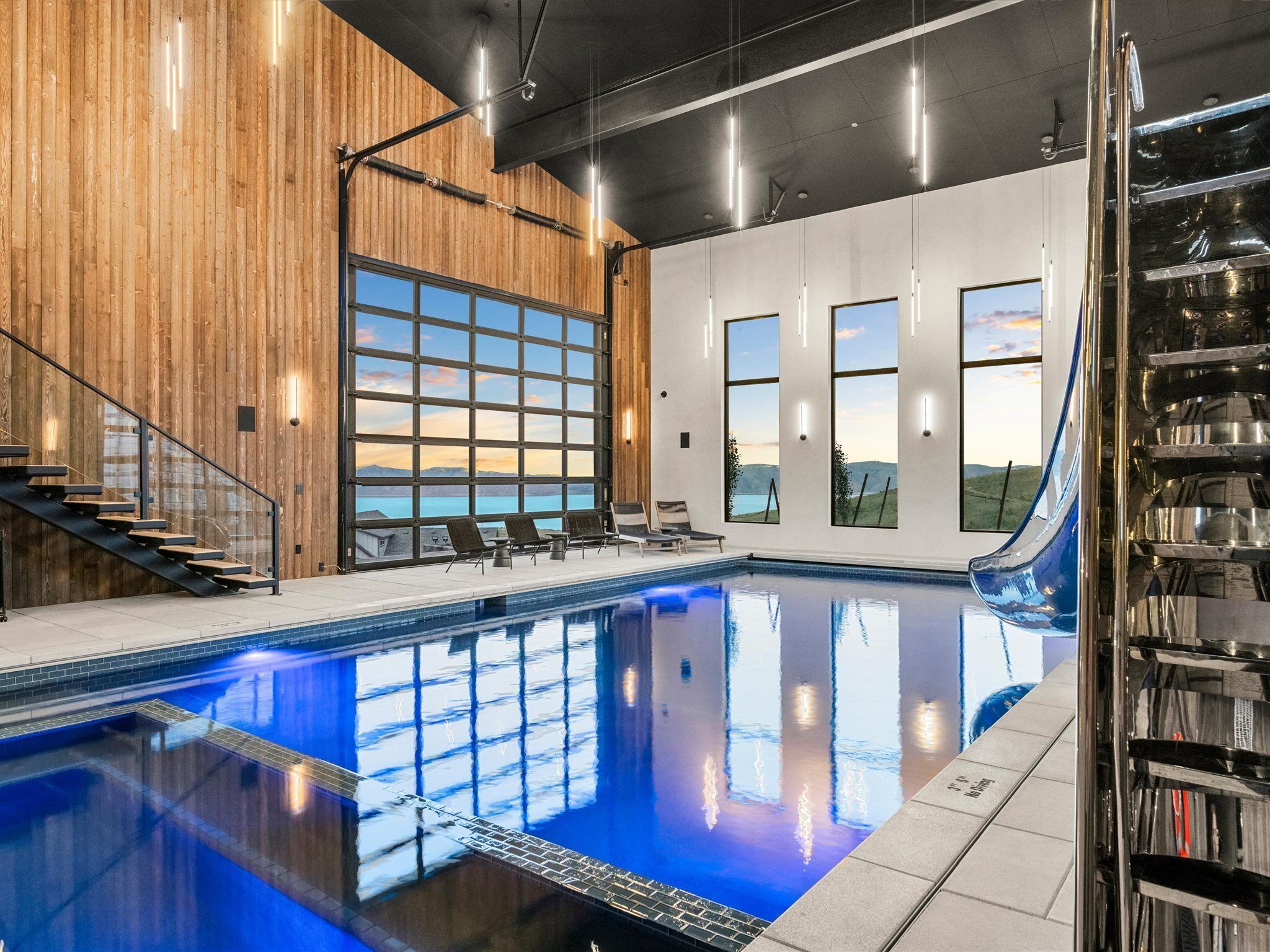 Piscine couverte, piscine chauffée