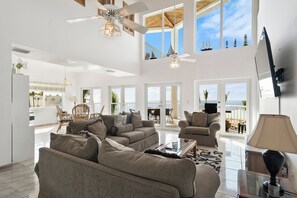 Smart TV - Feel like your on own private island with this unique oceanfront peninsula home (Key Largo)