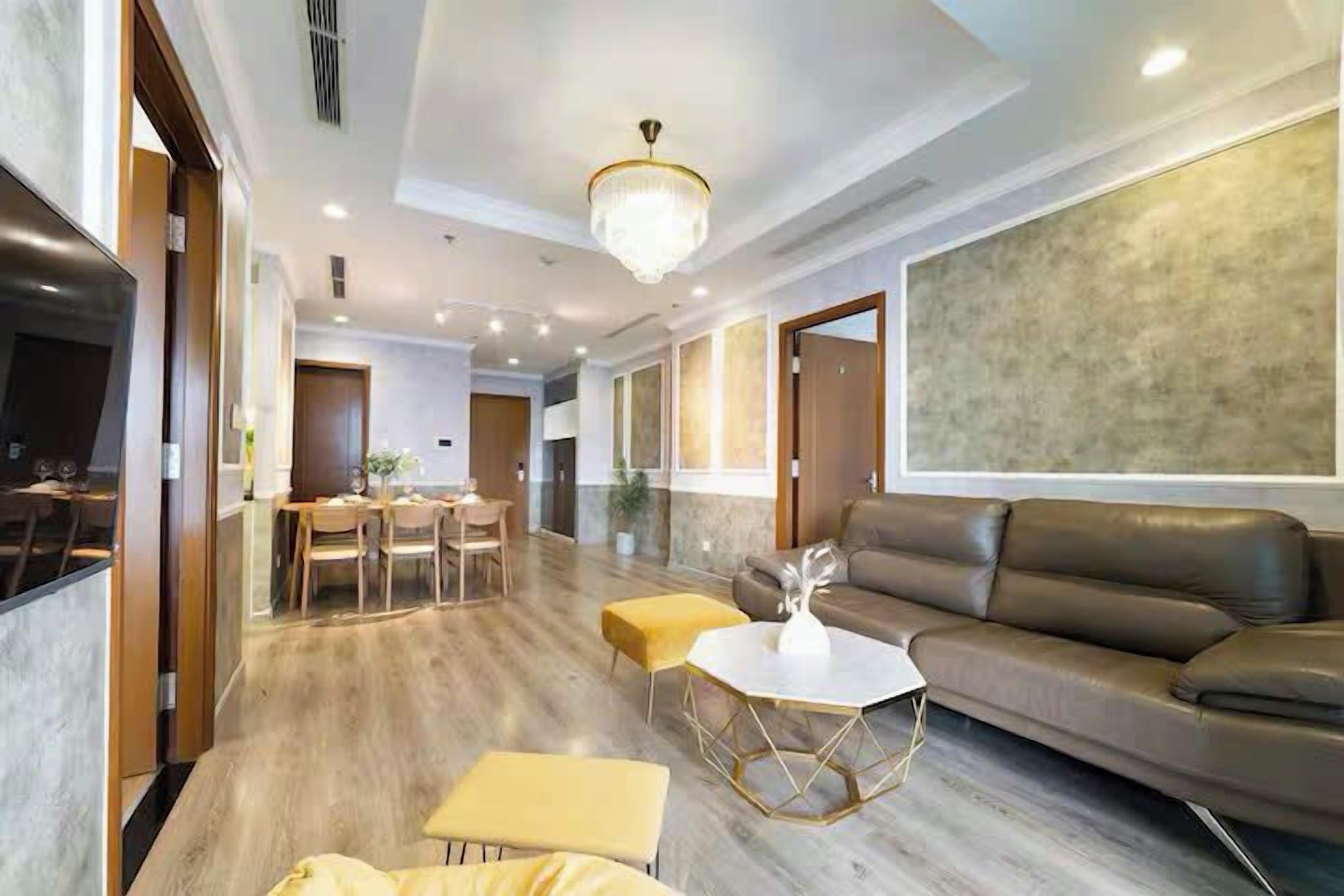 Presidential-sviitti, 2 makuuhuonetta, club-loungen käyttöoikeus, näköala satamaan | Egyptinpuuvillaiset lakanat, ylelliset vuodevaatteet, untuvapeitot