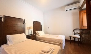 Individually furnished, bed sheets