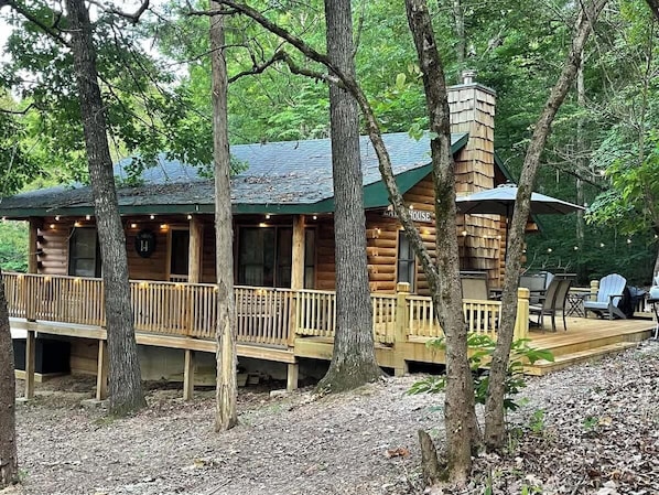 Exterior - Table Rock Lake Cabin - Sassafras #14 with Lake Access, Hot Tub, Outdoor Pool (Shell Knob)