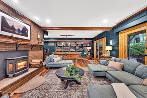 تلفزيون، مدفأة