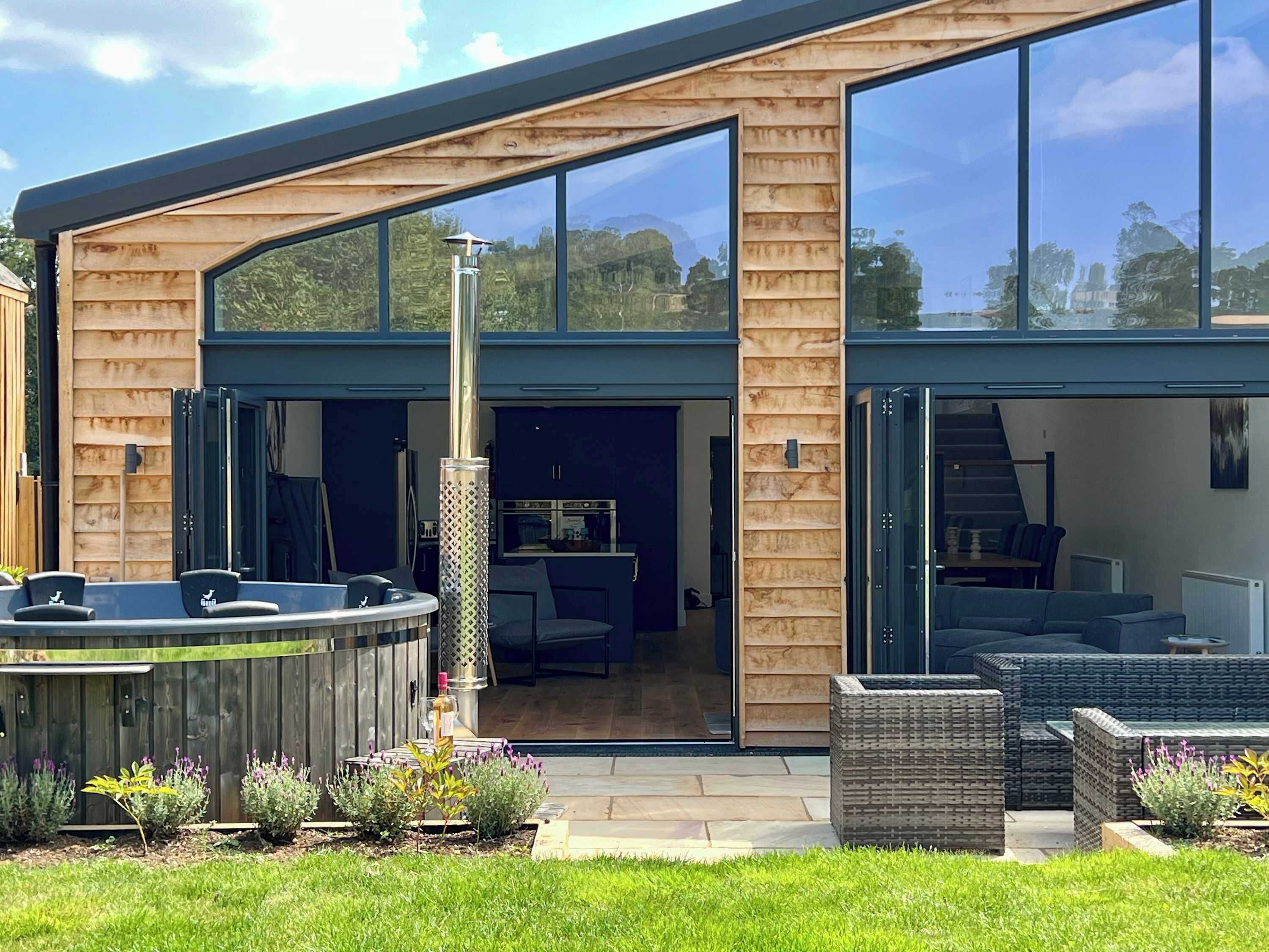 Baignoire à remous extérieure